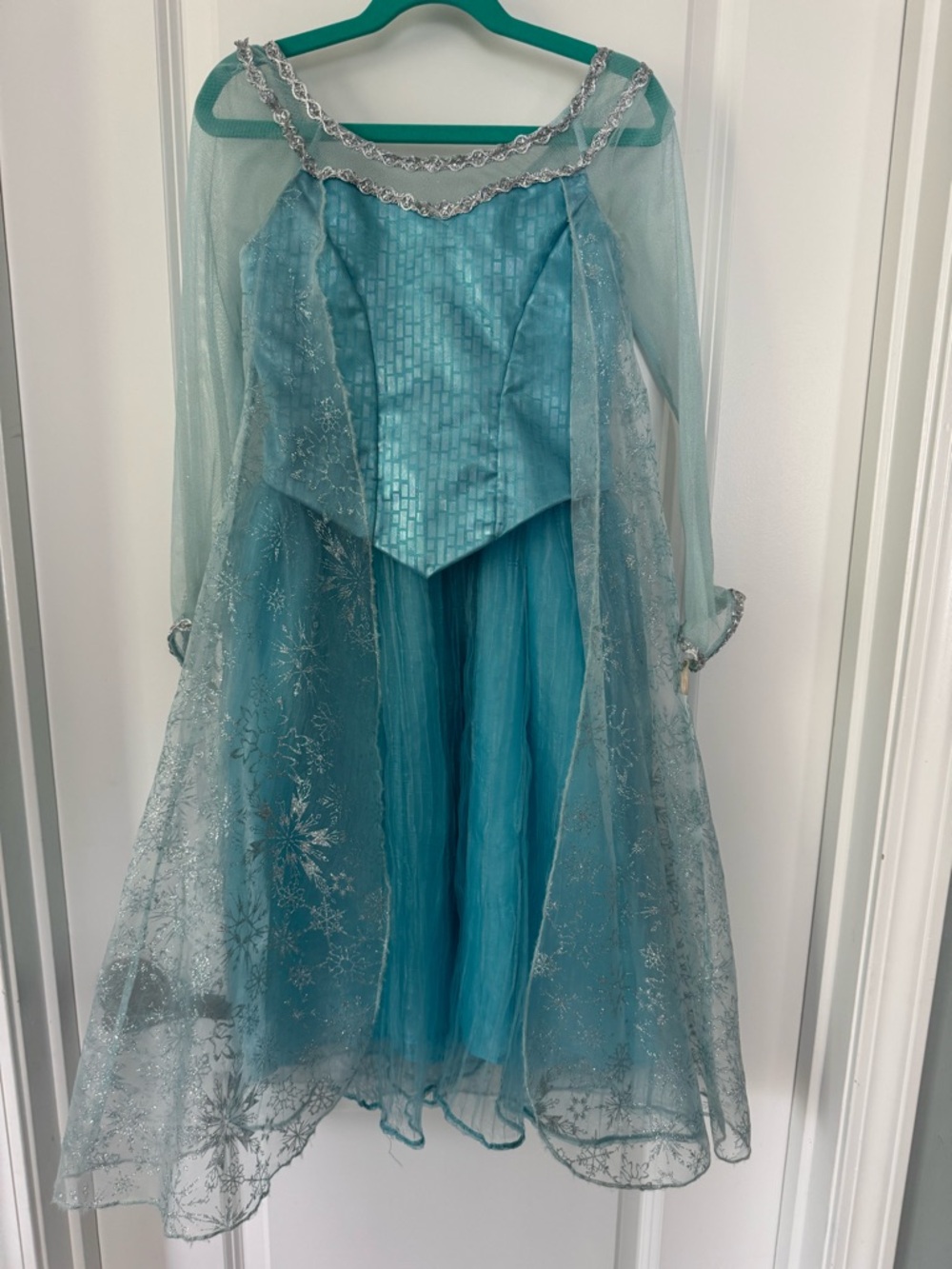 Elsa dress from Bippity Boppity Boutique